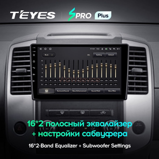 Штатная магнитола Teyes SPRO Plus 6/128 Nissan Xterra 2 N50 (2008-2015)