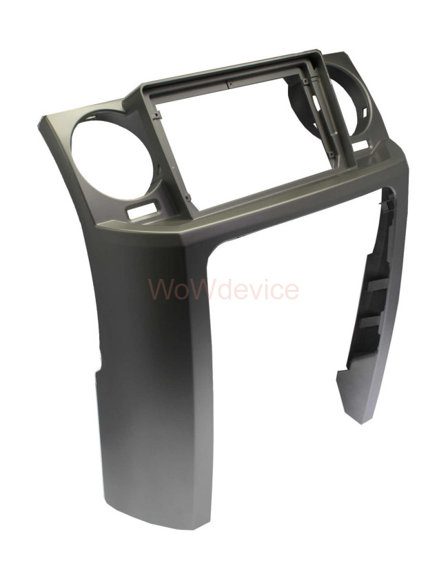 Рамка магнитолы 9.0" (цв.Серебро) для LAND ROVER Discovery 2004-2009 Рамка магнитолы 9.0" (цв.Серебро) для LAND ROVER Discovery 2004-2009