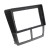 Рамка магнитолы 9.0" (цв.Черный) для SUBARU Forester 2008-2012, Impreza 2007-2012