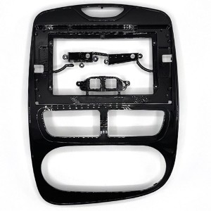 Рамка магнитолы 10.2" (цв.Глянцевый Черный) для RENAULT Clio 2012-2016