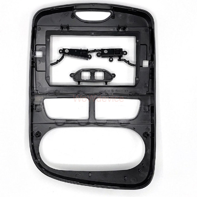 Рамка магнитолы 10.2" (цв.Глянцевый Черный) для RENAULT Clio 2012-2016 Рамка магнитолы 10.2" (цв.Глянцевый Черный) для RENAULT Clio 2012-2016