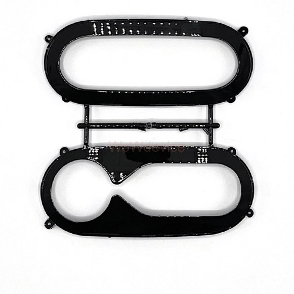 Рамка магнитолы 10.2" (цв.Глянцевый Черный) для RENAULT Clio 2012-2016 Рамка магнитолы 10.2" (цв.Глянцевый Черный) для RENAULT Clio 2012-2016