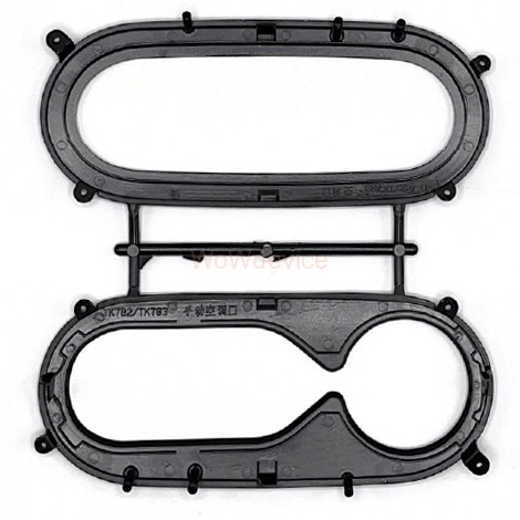 Рамка магнитолы 10.2" (цв.Глянцевый Черный) для RENAULT Clio 2012-2016 Рамка магнитолы 10.2" (цв.Глянцевый Черный) для RENAULT Clio 2012-2016