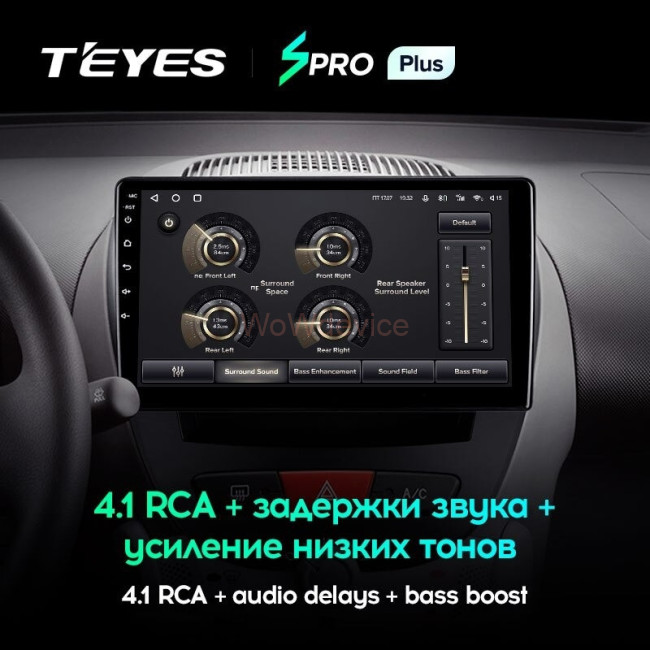 Штатная магнитола Teyes SPRO Plus 6/128 Toyota Aygo (2005-2014) Штатная магнитола Teyes SPRO Plus 6/128 Toyota Aygo (2005-2014)