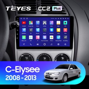 Штатная магнитола Teyes CC2L Plus 2/32 Citroen C-Elysee (2008-2013)