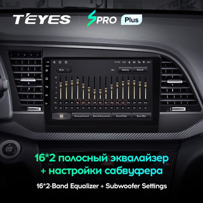 Штатная магнитола Teyes SPRO Plus 3/32 Hyundai Elantra 6 (2015-2018) Тип-A
