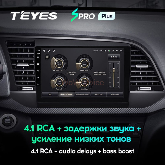 Штатная магнитола Teyes SPRO Plus 3/32 Hyundai Elantra 6 (2015-2018) Тип-A