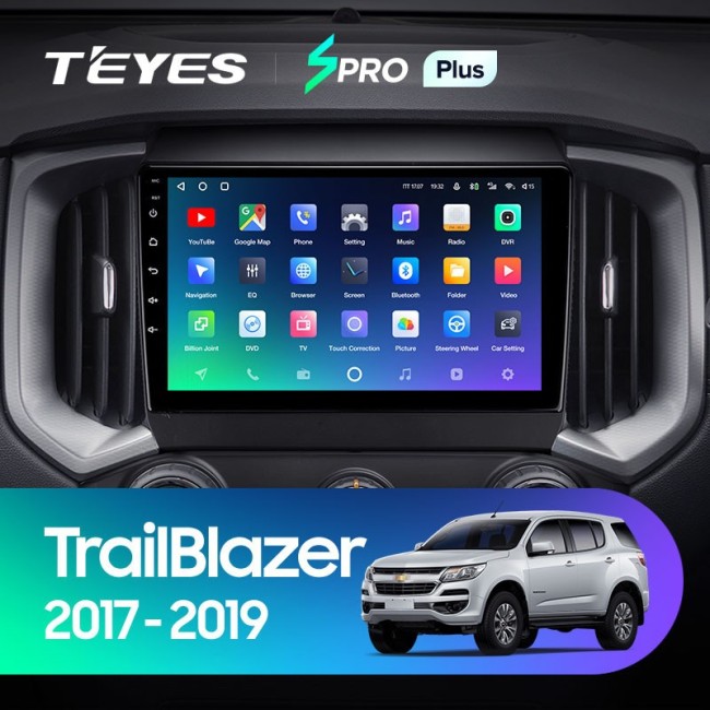 Штатная магнитола Teyes SPRO Plus 6/128 Chevrolet TrailBlazer (2017-2019)