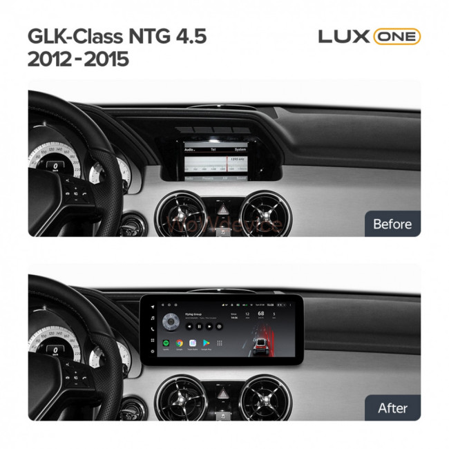 Штатная магнитола Teyes LUX ONE Mercedes-Benz GLK-Class X204 (NTG 4.5) (2012-2015) Штатная магнитола Teyes LUX ONE Mercedes-Benz GLK-Class X204 (NTG 4.5) (2012-2015)