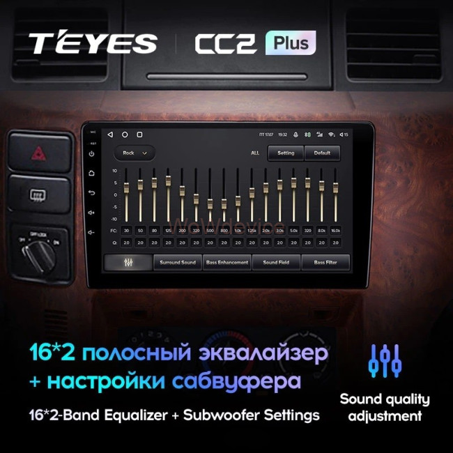 Штатная магнитола Teyes CC2 Plus 3/32 Nissan Patrol V 5 Y61 (2004-2021) Тип С