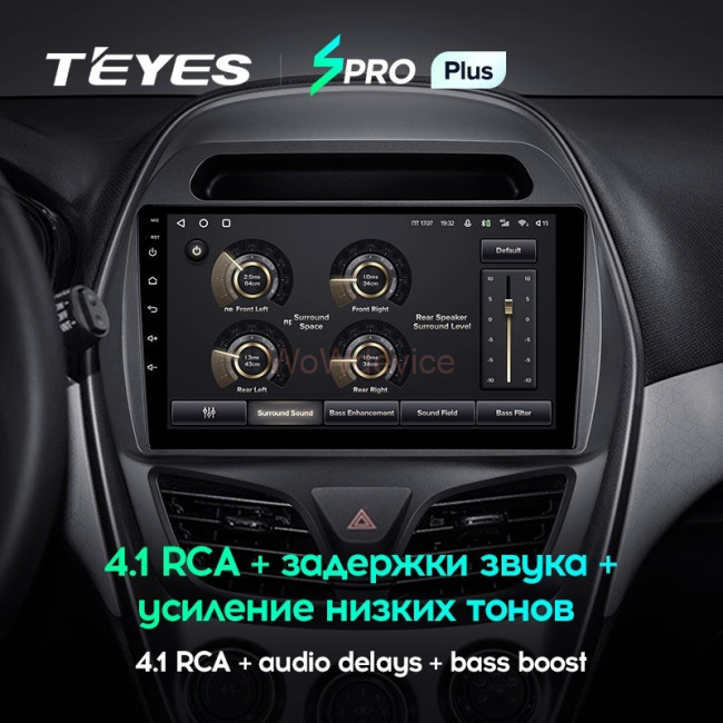 Штатная магнитола Teyes SPRO Plus 4/32 Chevrolet Spark Beat (2015-2018) F2