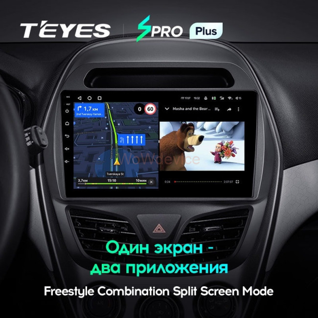 Штатная магнитола Teyes SPRO Plus 4/32 Chevrolet Spark Beat (2015-2018) F2