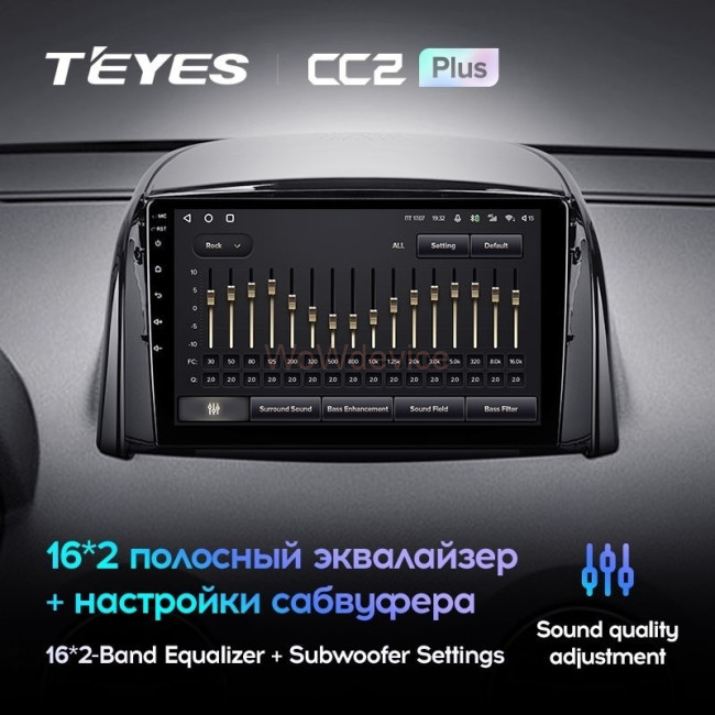 Штатная магнитола Teyes CC2 Plus 3/32 Renault Koleos (2008-2016) Тип-В Штатная магнитола Teyes CC2 Plus 3/32 Renault Koleos (2008-2016) Тип-В