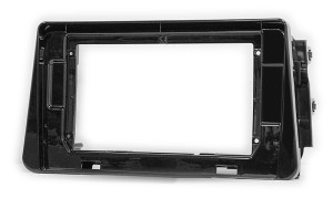 Рамка магнитолы 10.2" (цв.Глянцевый Черный) для NISSAN Micra (K14) 2017+; Kicks 2016+