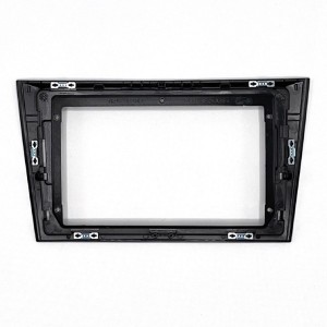 Рамка магнитолы 9.0" (цв.Черный) для VOLKSWAGEN Golf 6 2008-2015