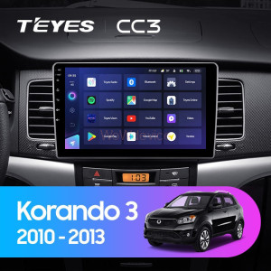 Штатная магнитола Teyes CC3L 4/32 SsangYong Korando 3 (2010-2013)