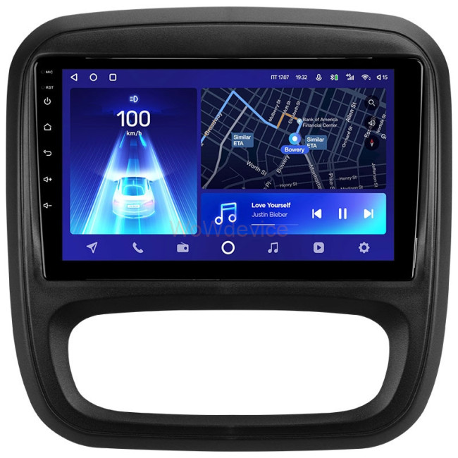 Установочный комплект Teyes для Renault Trafic 3 (2014-2021), Opel Vivaro B (2014-2018)