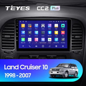 Штатная магнитола Teyes CC2 Plus 3/32 Toyota Land Cruiser 10 J100 100 (1998-2007)