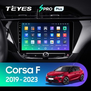 Штатная магнитола Teyes SPRO Plus 6/128 Opel Corsa F (2019-2023)