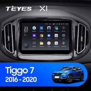 Штатная магнитола Teyes X1 4G 2/32 Chery Tiggo 7 (2016-2020) F1