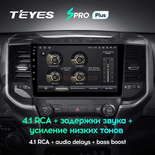 Штатная магнитола Teyes SPRO Plus 6/128 Dodge Ram 5 DT (2018-2021) Штатная магнитола Teyes SPRO Plus 6/128 Dodge Ram 5 DT (2018-2021)