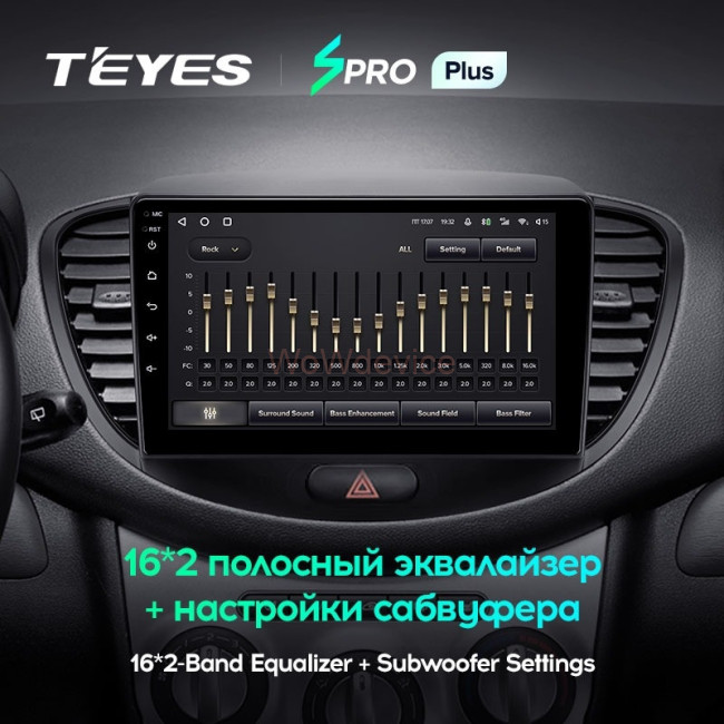 Штатная магнитола Teyes SPRO Plus 4/64 Hyundai i10 (2007-2013)