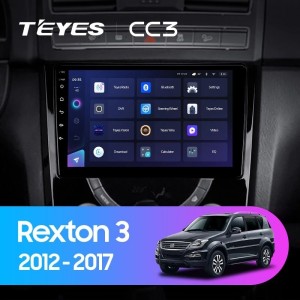 Штатная магнитола Teyes CC3 3/32 SsangYong Rexton Y290 3 (2012-2017)