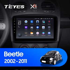 Штатная магнитола Teyes X1 4G 2/32 Volkswagen Beetle A4 (2002-2011)