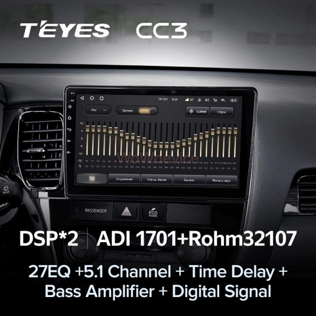 Штатная магнитола Teyes CC3 4/64 Mitsubishi Outlander 3 (2012-2018) Тип-B Штатная магнитола Teyes CC3 4/64 Mitsubishi Outlander 3 (2012-2018) Тип-B