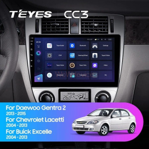 Штатная магнитола Teyes CC3 360 6/128 Chevrolet Lacetti J200 (2004-2013) F2-A