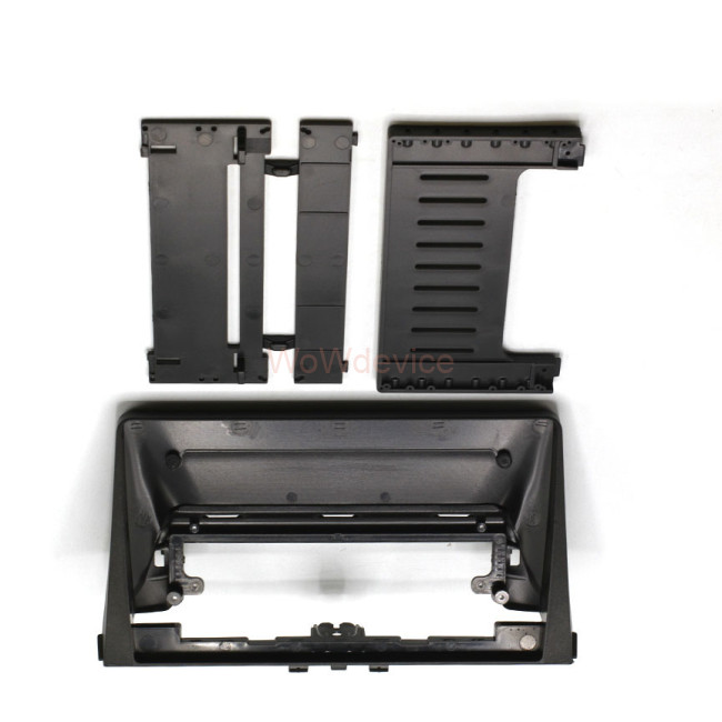 Рамка магнитолы 10.2" (цв.Черный) для CITROEN Berlingo 2018+