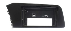 Рамка магнитолы 9.0" (цв.Глянцевый Черный) для HYUNDAI Elantra (CN7) 2020+ Левый руль