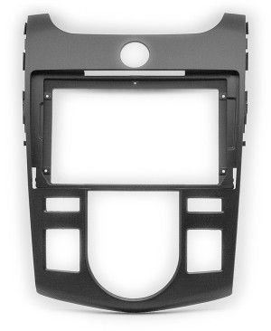 Рамка магнитолы 9.0" (цв.Черный) для KIA Cerato (TD), Forte (TD), Naza Forte 2009-2012