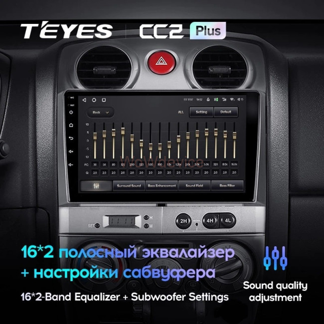 Штатная магнитола Teyes CC2L Plus 2/32 Chevrolet Colorado (2006-2012)