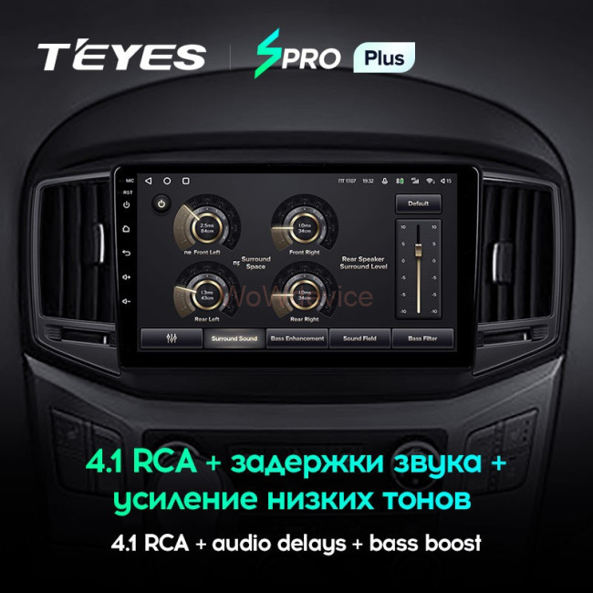 Штатная магнитола Teyes SPRO Plus 3/32 Hyundai H1 2 (2017-2018) Штатная магнитола Teyes SPRO Plus 3/32 Hyundai H1 2 (2017-2018)