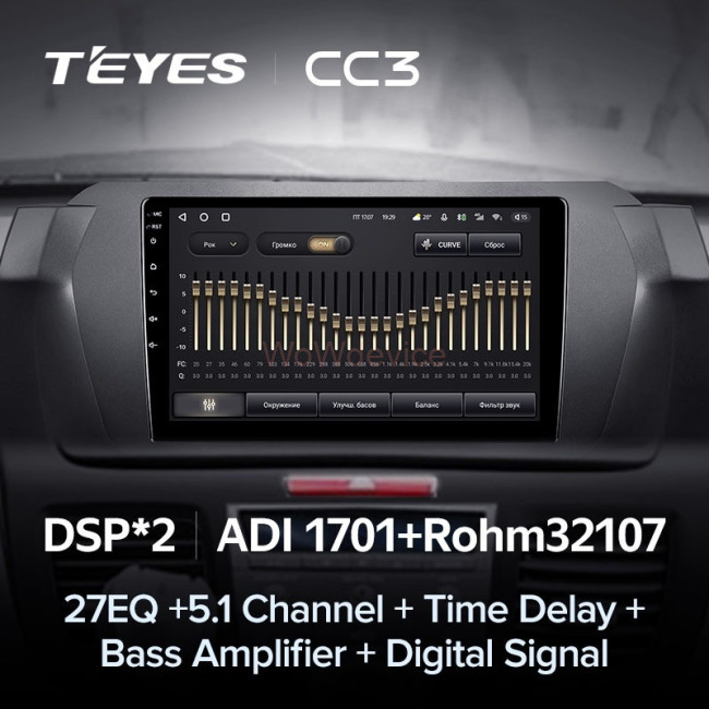 Штатная магнитола Teyes CC3L 4/32 Honda Odyssey 3 RL3 RL4 (2003-2008)