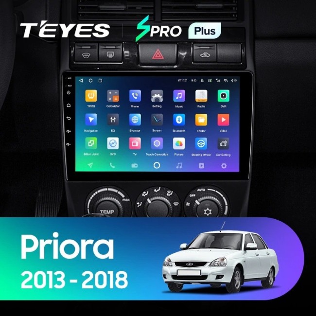 Штатная магнитола Teyes SPRO Plus 3/32 LADA Priora (2013-2018)