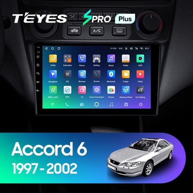 Штатная магнитола Teyes SPRO Plus 3/32 Honda Accord 6 (1997-2002)