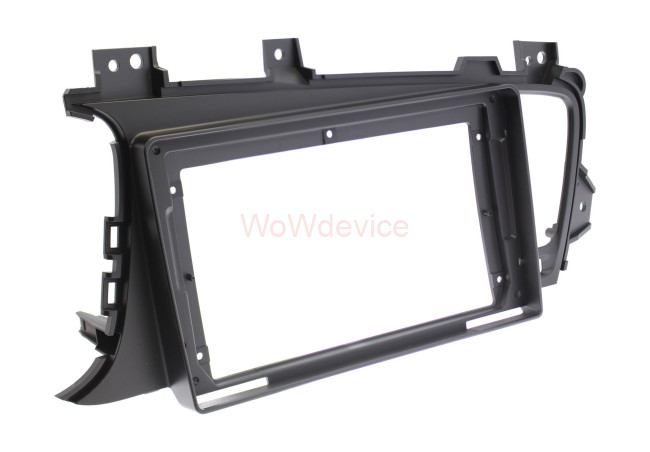 Рамка магнитолы 9.0" (цв.Черный) для KIA Optima (TF), K5 2010-2013 Левый руль