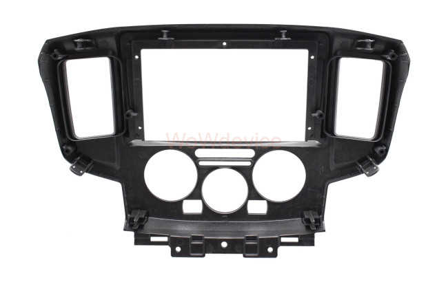 Рамка магнитолы 9.0" (цв.Серебро) для NISSAN NV200 2009+ Рамка магнитолы 9.0" (цв.Серебро) для NISSAN NV200 2009+
