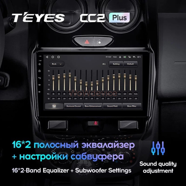 Штатная магнитола Teyes CC2 Plus 4/64 Renault Duster (2015-2020) Штатная магнитола Teyes CC2 Plus 4/64 Renault Duster (2015-2020)