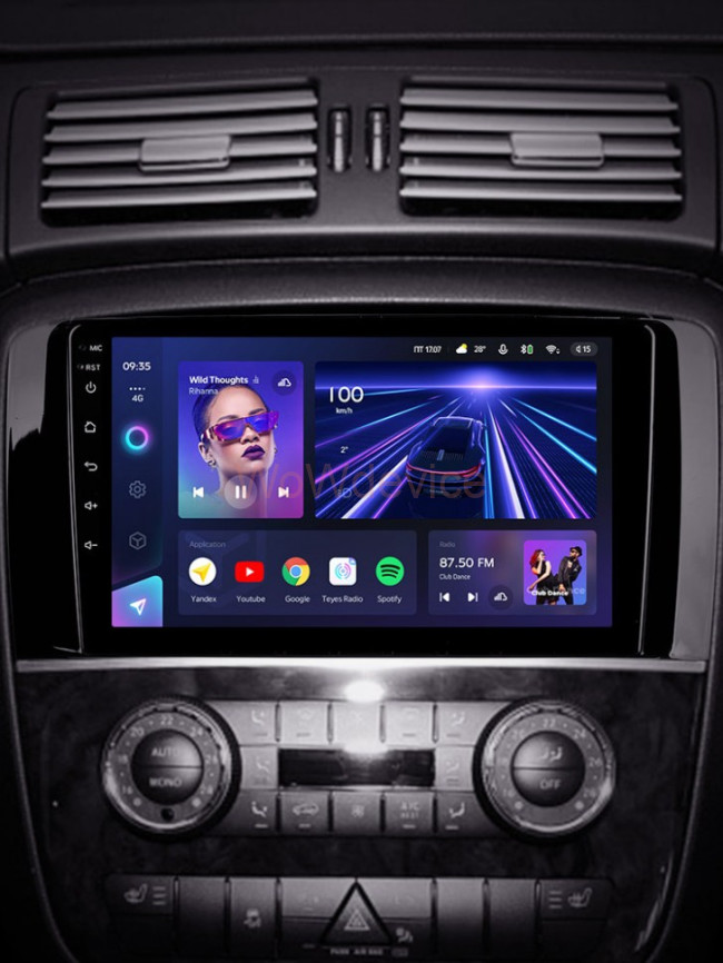 Штатная магнитола Teyes CC3 3/32 Mercedes Benz R-Class W251 R280 R300 R320 (2005-2009)