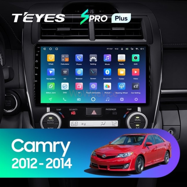 Штатная магнитола Teyes SPRO Plus 3/32 Toyota Camry 7 XV 50 55 (2012-2014) Америка