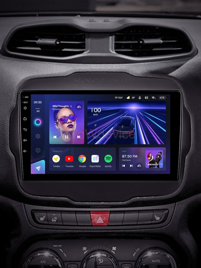 Штатная магнитола Teyes CC3 4/64 Jeep Renegade (2014-2018)