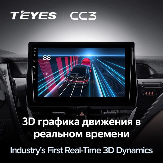 Штатная магнитола Teyes CC3 6/128 Toyota Camry VIII 8 XV70 (2020-2021)