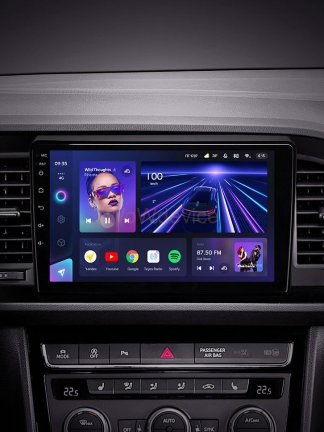 Штатная магнитола Teyes CC3 360 6/128 Seat Leon 3 (2012-2020)