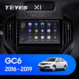 Штатная магнитола Teyes X1 4G 2/32 Geely GC6 (2016-2019)