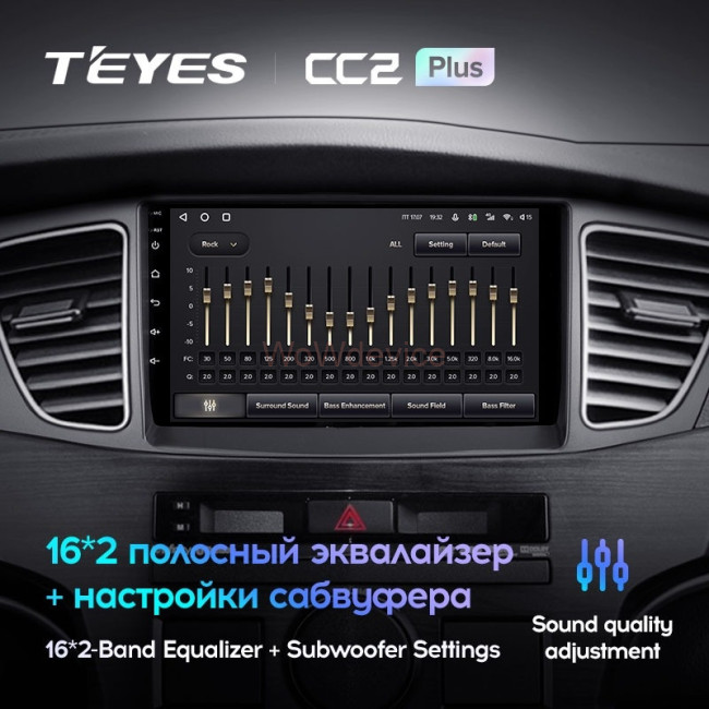 Штатная магнитола Teyes CC2L Plus 2/32 Kia Cadenza K7 (2011-2012)