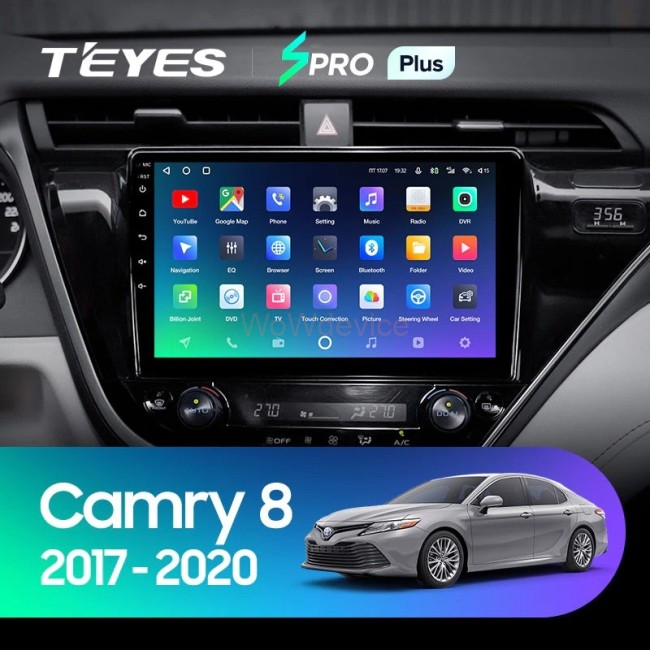 Штатная магнитола Teyes SPRO Plus 3/32 Toyota Camry 8 XV 70 (2017-2020) Тип-B