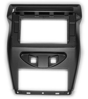Рамка магнитолы 10.2" (цв.Черный) для CITROEN C-Quatre 2012-2016